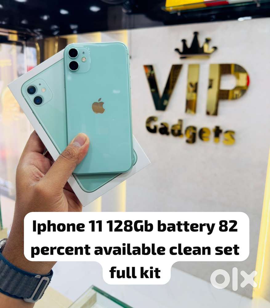 Vip gadgets iphone 11 128Gb battery 82 percent
