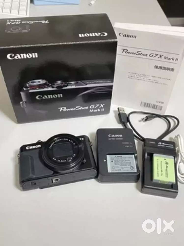 Used item Powershot G7X Mark II Canon Compact Digital Camera.