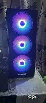 Gaming PC with monitor