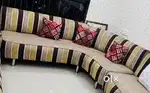 sofa in well condition , modern design, firm and structured