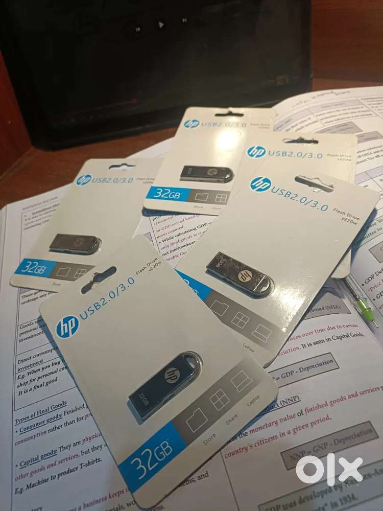 Hp pan drive 32 gb 5 pan drives new