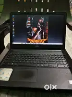 17000rs Dell laptop i7 processor 7th generation 500 hhd