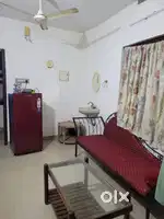 1 BHK, fully furnished with car parking