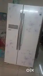 Lg fridge side by side door
