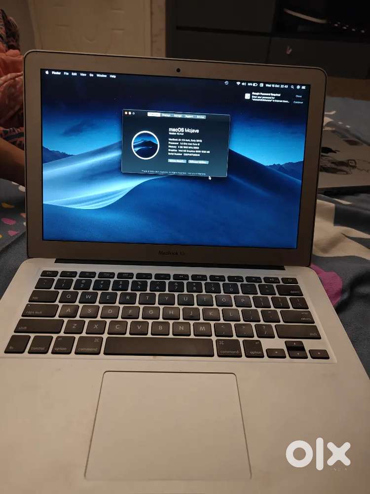 Macbook Air 6 years old core i5