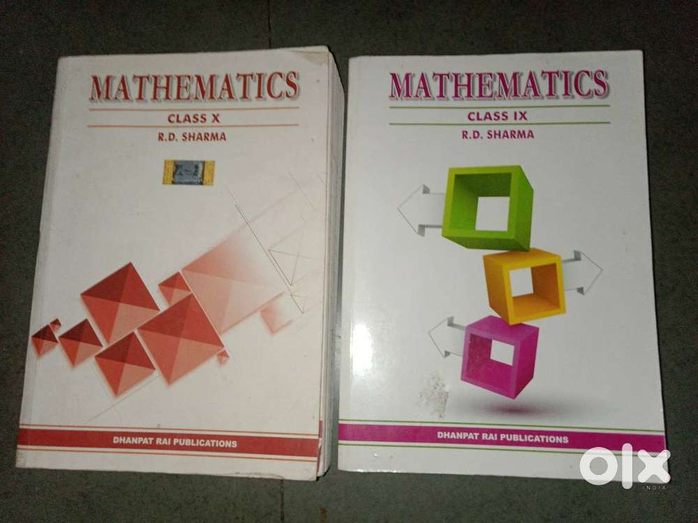 RD sharma maths book 9th and 10 th