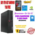 New Intel Computer i5-i3/500 GB HDD/4-8Gb Ram/2GB Graphic/Speaker