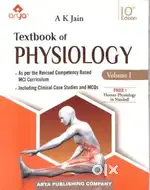 Physiology ak jain book vol. 1 &2 handbook
