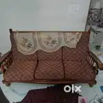 Teak wood sofa