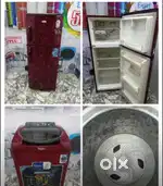 I'd77b meroon colour combo pack whirlpool refrigerator & washing mach