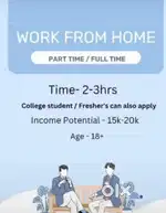 Onile work for home (parttime)