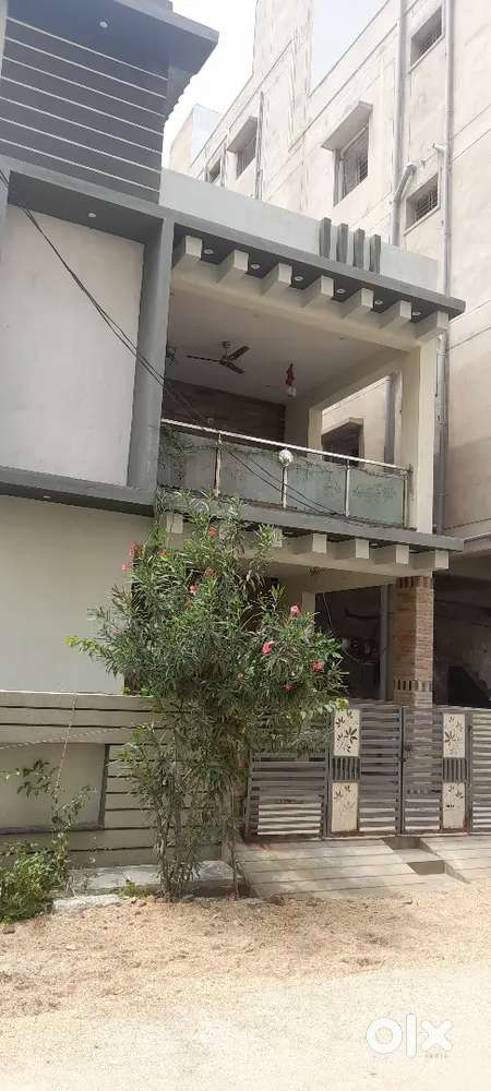 2BHK with nice wood work false ceiling with telugu-ganga water, bore