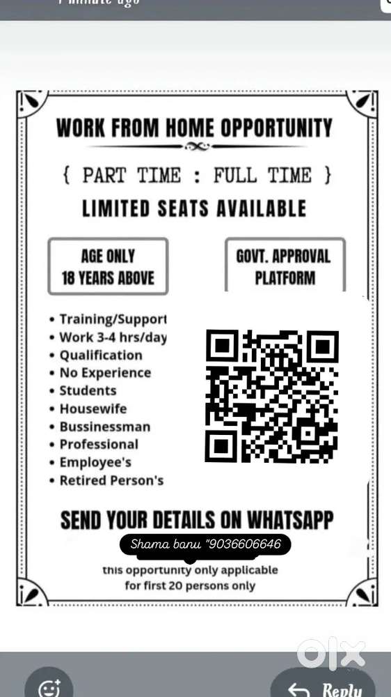 Online work for home