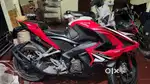 Rs200 pulsar the red beast bike