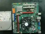 AMD Processor , ram 4 gb, matharbort, HHD