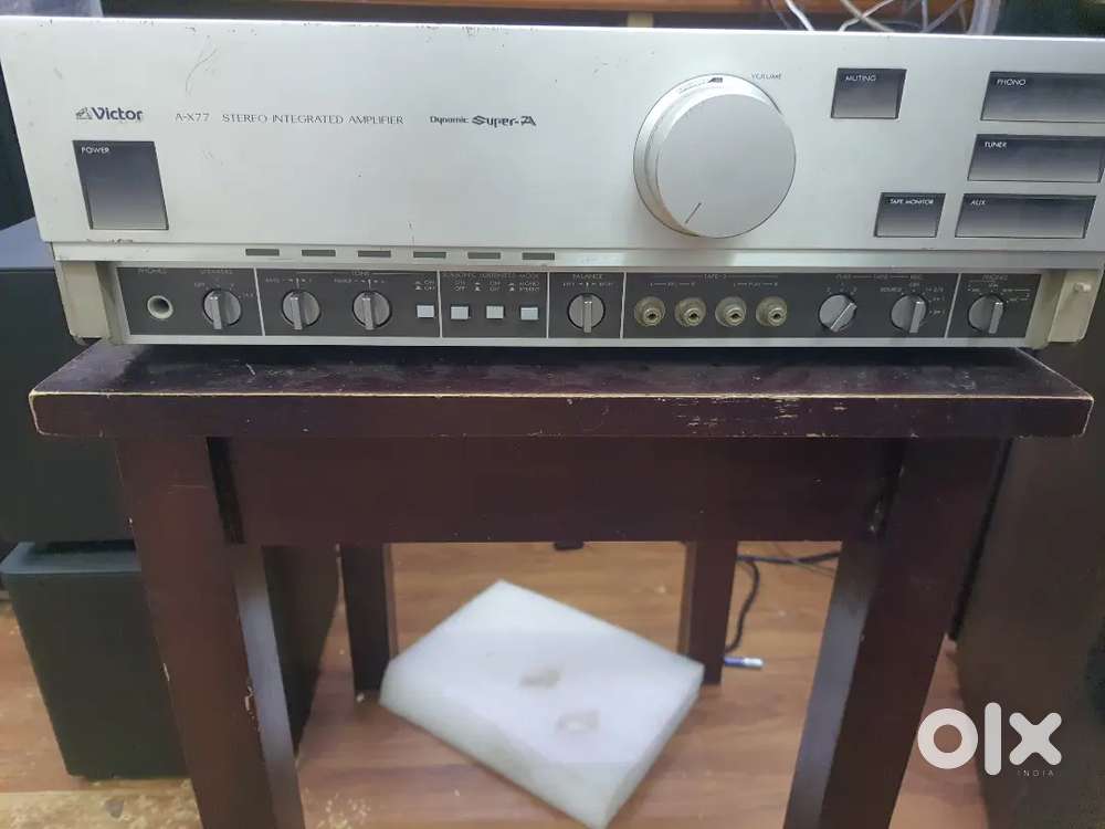 Vintage Victor stereo amplifier
