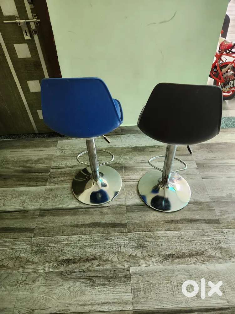 Office chair for @ 3000 and 2 Bar Chair @1200 each