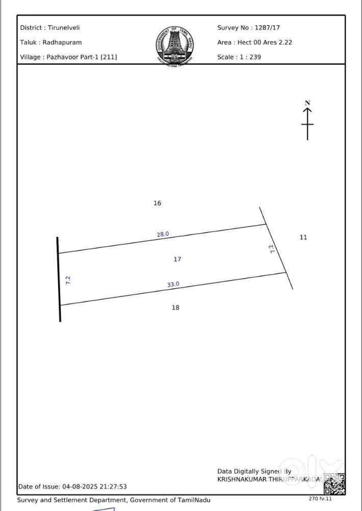 Commercial land for sale