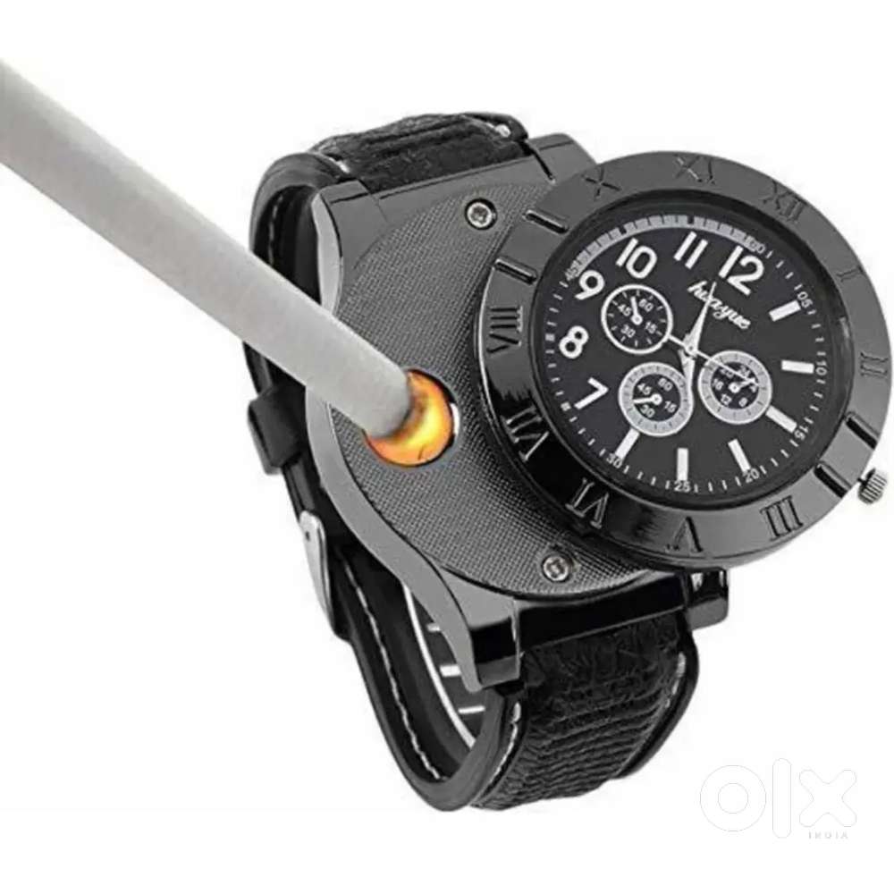 Electronic Cigarette lighters watch