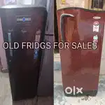 OLD FRIDGS FOR SALES