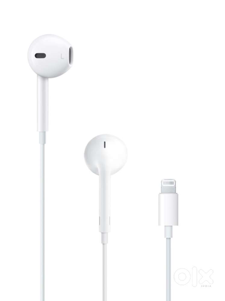 Apple wired earphones lightning cable