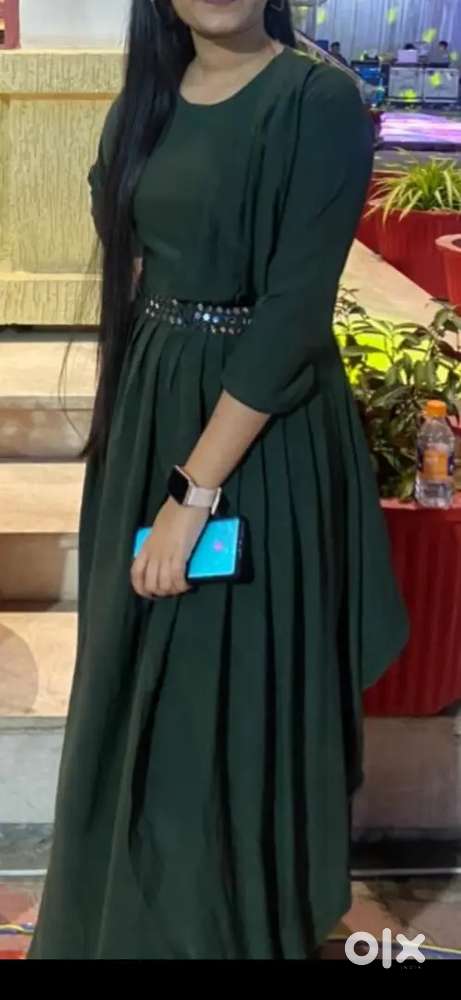 It's green colur one piece