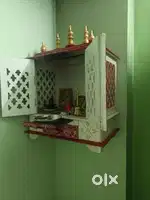Puja mandir and oil heater
