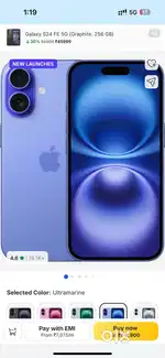 I phone 16 need money urgent