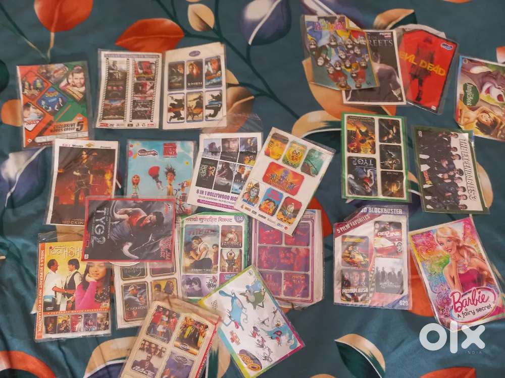 23 CD's All old movies Animated,Hollywood,bollywood,1 game