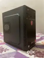 Desktop computer with HP monitor in new condition