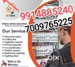 RO SERVICE ,ELECTRICIAN, AC SERVICE celing work,  Plumber call now