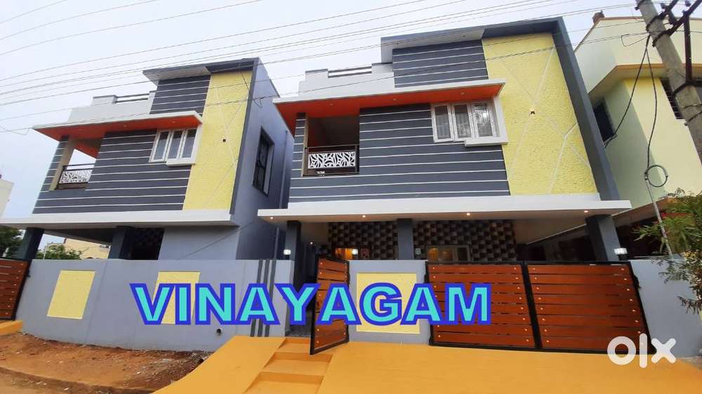 3 BHK BEAUTIFUL VILLA for sale at VADAVALLI -- 1.15 Crs.