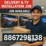 Job Vacancy Available For Delivery Boys in Tv Showroom