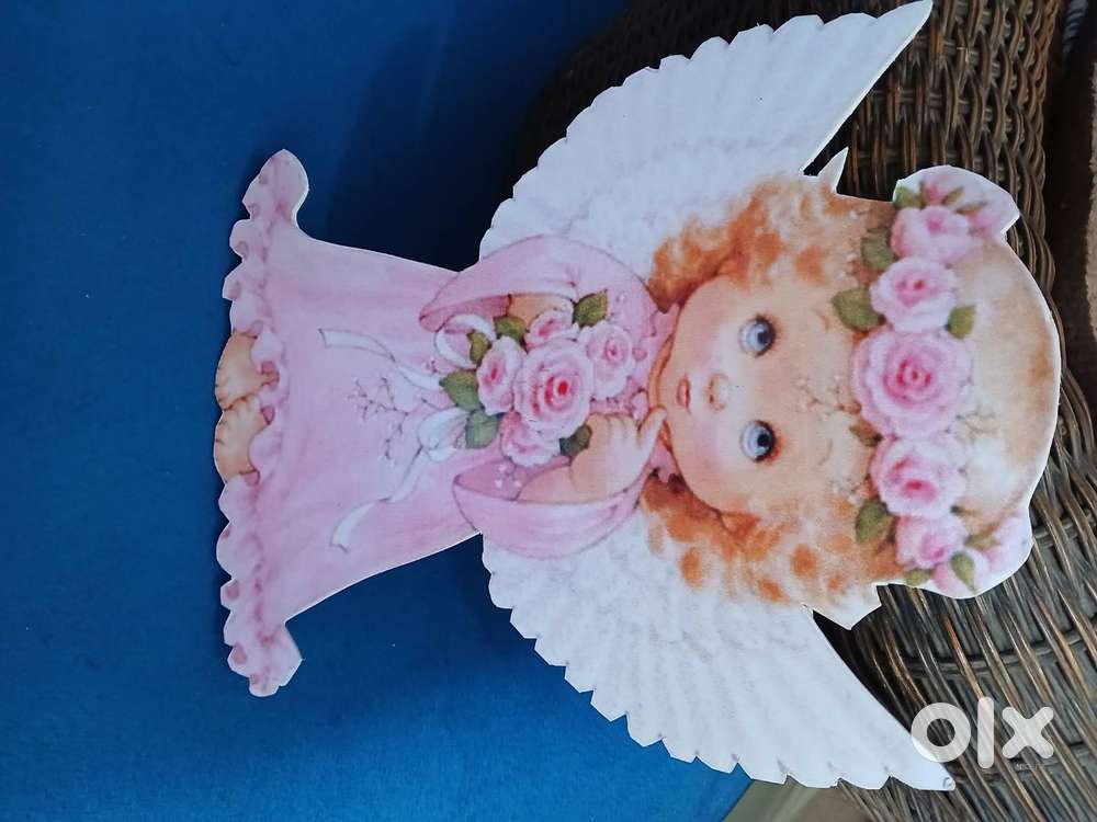 Birthday angel theme props