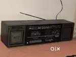 National AFD Stereo Boombox