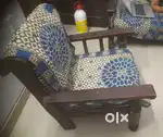 Sofa Set, Chair, Bed, almira - Old Furniture