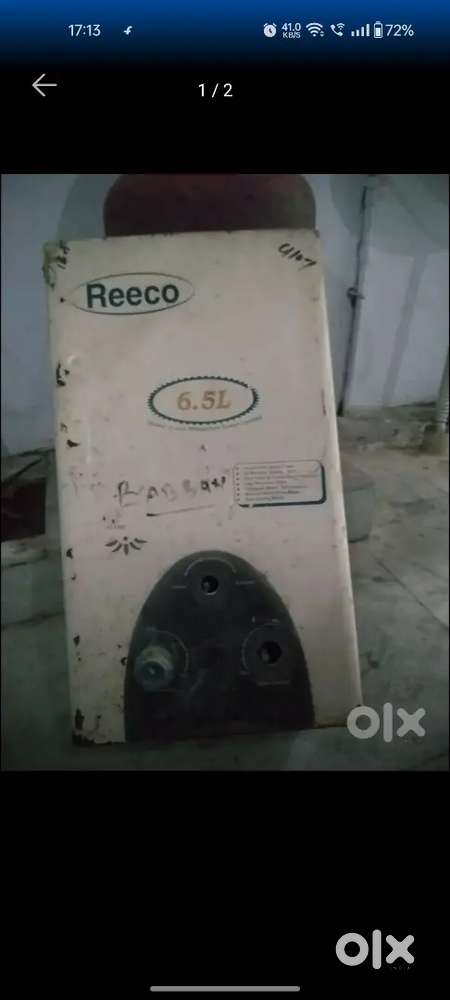 Gas geyser