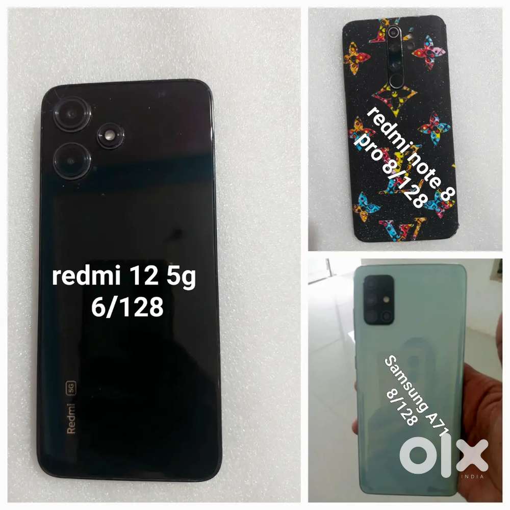 Samsung A71 8/128 Redmi 12 5g 6/128 Redmi note 8pro 8/128