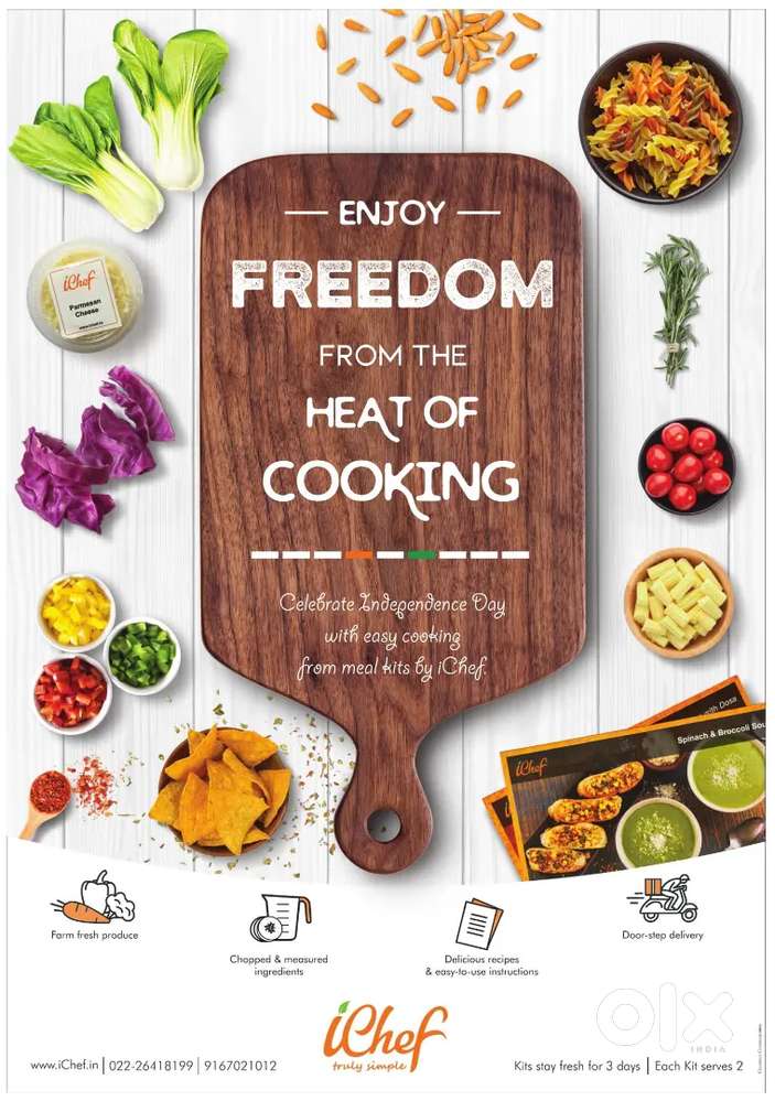 Want Cook for home