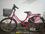 Hero girls bycycle with basket