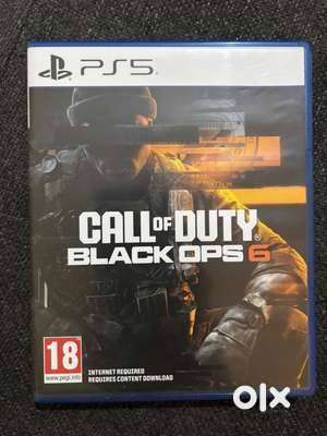Call of duty black ops 6 ps5 best condition ever