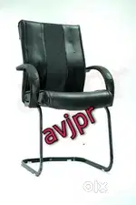 New Stylish Black Library Chair for Sale  Comfortable & Durable office