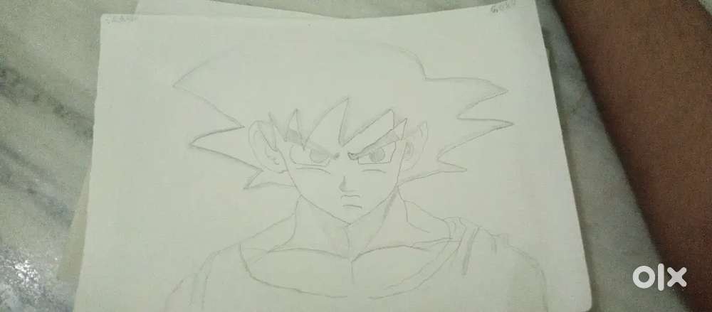 Anime character sketch