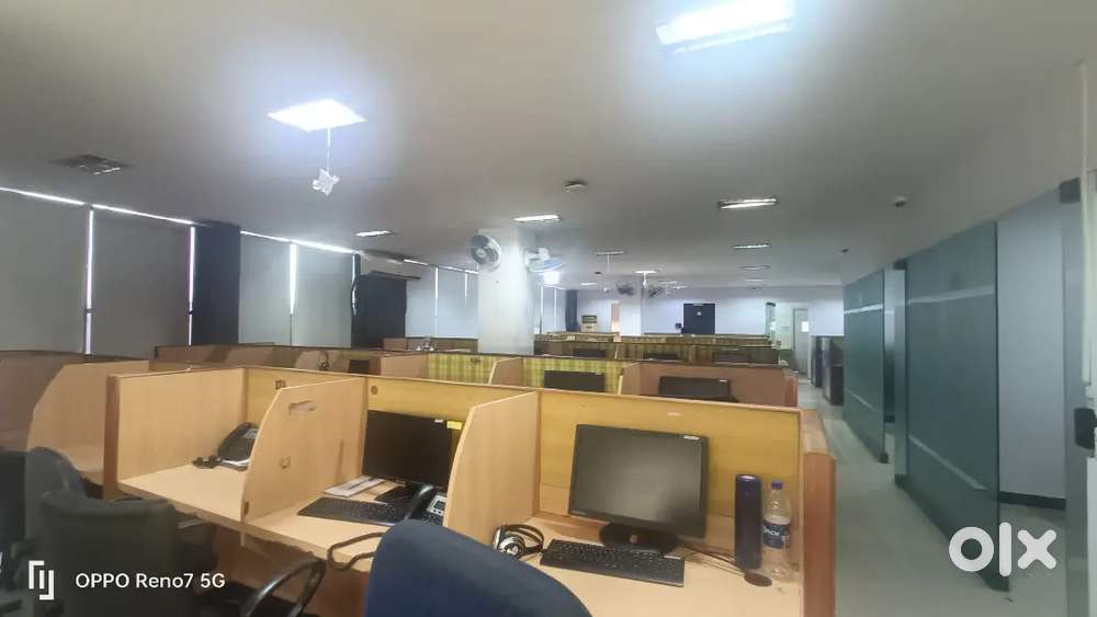 70 Workstations 5 Cabins 1 Conference plug and play office for Rent