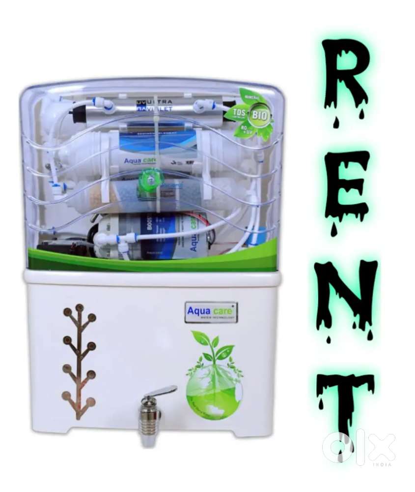 Water purifier available on rent