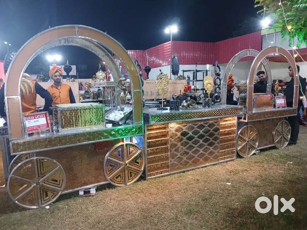 Catering led golden counters