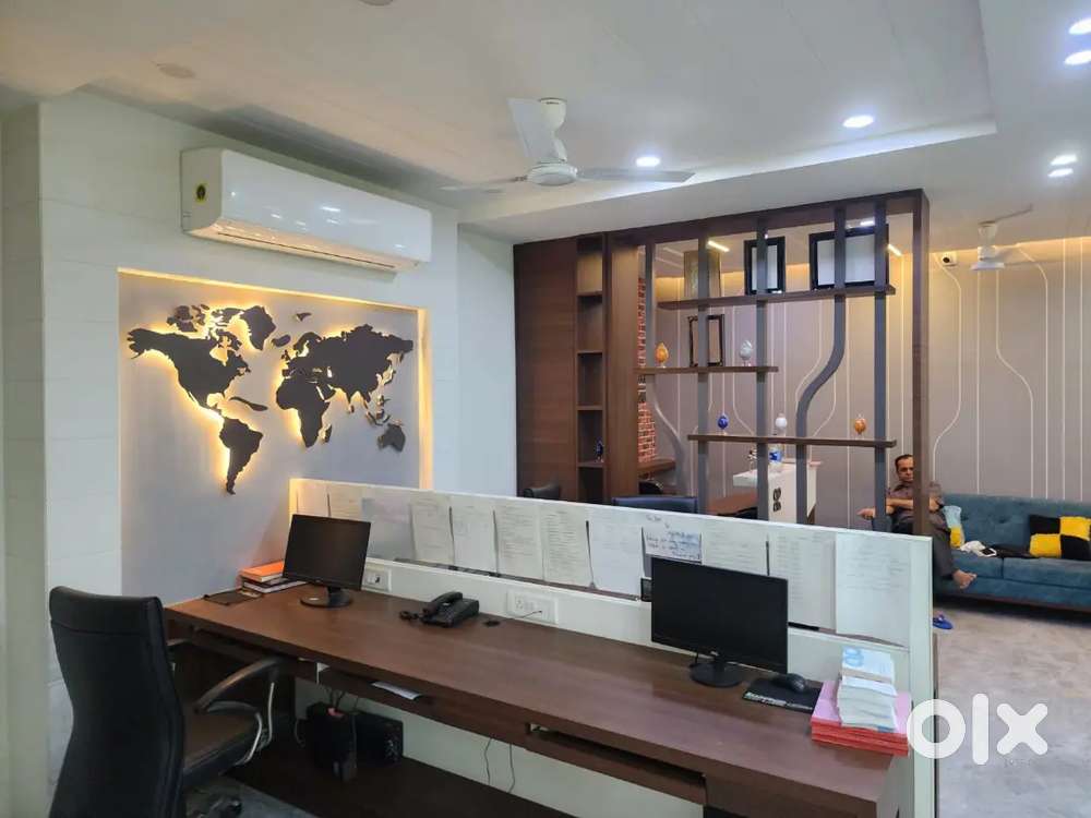 Sarabhai Full Furnished office for Lease or rent with attach toilet