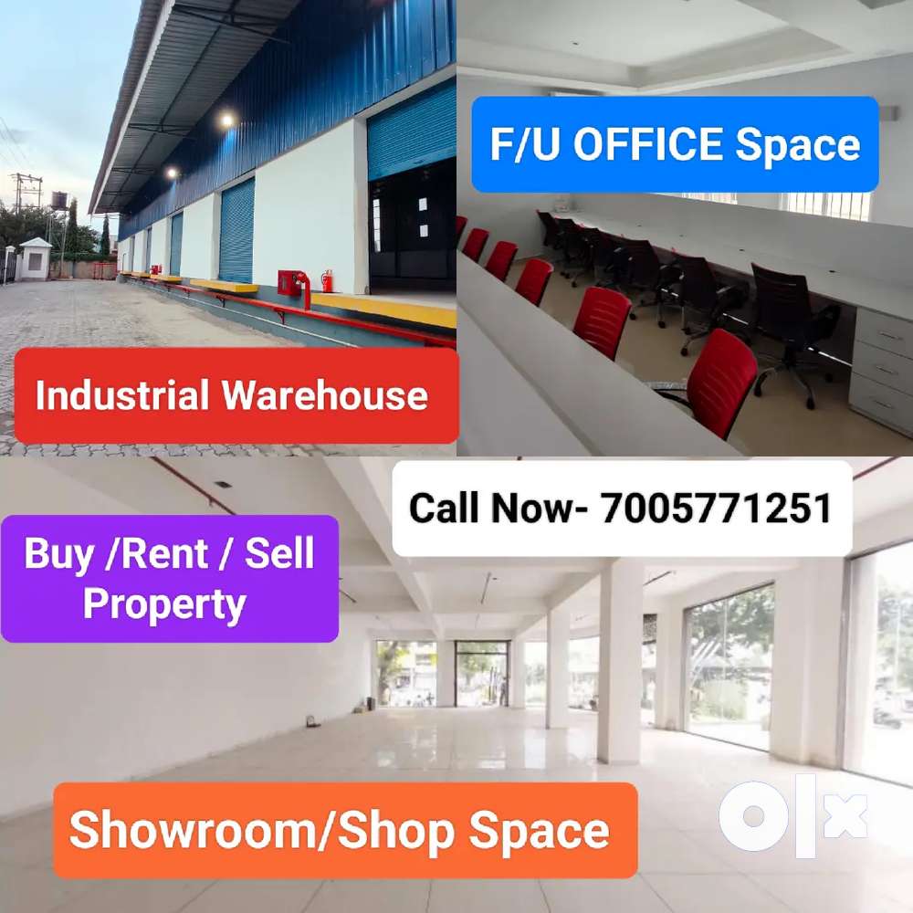 Shop / Showroom / Warehouse/ Office Spaces available @ Prime Location
