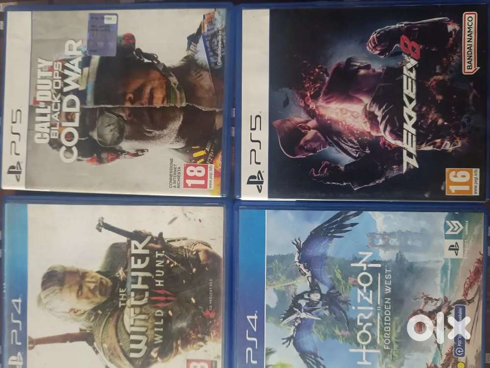 Ps4 and Ps5 games and novels available