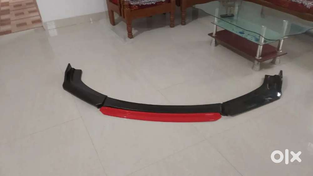 Universal 4 pics splitter abs quality gloss black (new )